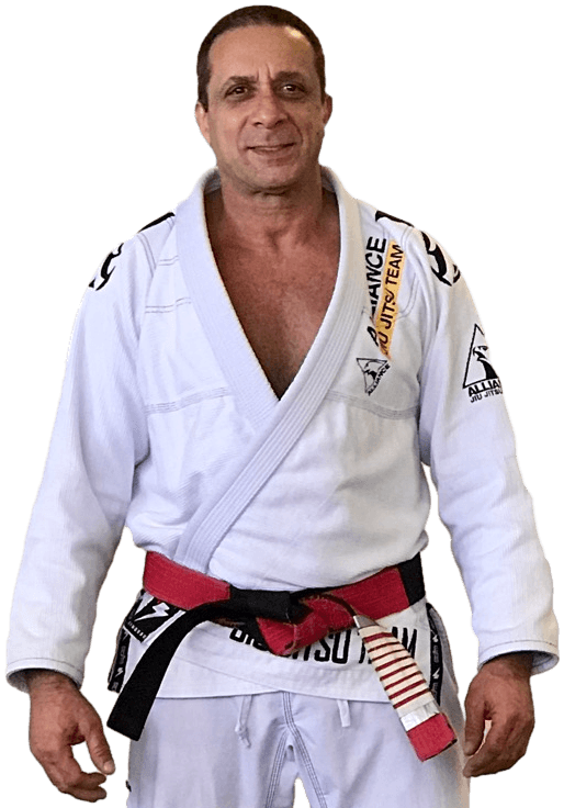 Carlos Rollyson, 8th-degree red and white coral belt