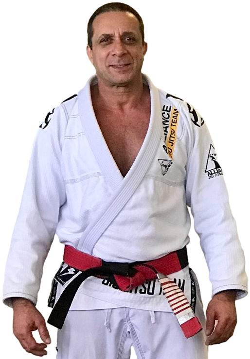 Carlos Rollyson, 8th-degree red and white coral belt
